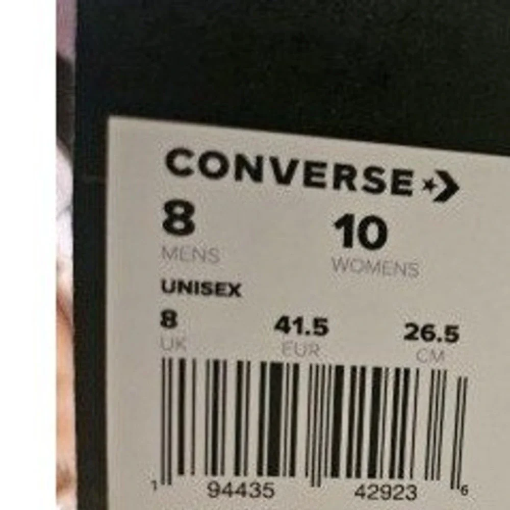 Converse CTAS Ox Sneakers Mens 8 Woman 10 Coastal Dune Suede Low Top A14811C - Picture 8 of 8